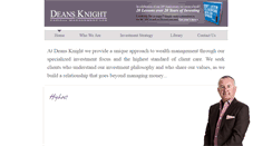 Desktop Screenshot of deansknight.com