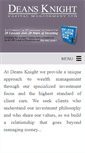 Mobile Screenshot of deansknight.com